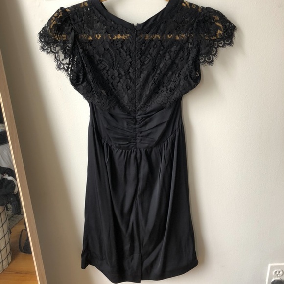 Dolce & Gabbana Ruched Lace Cocktail Dress - Picture 2 of 3